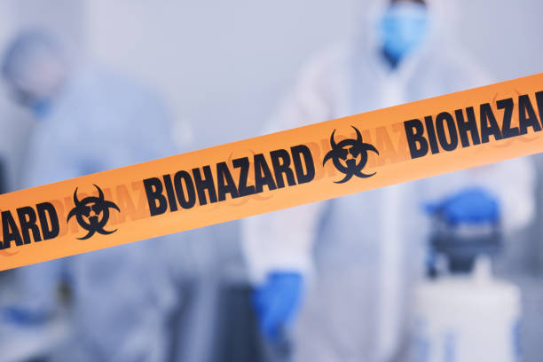 Professional Blood Cleanup technician working in Lake Hiawatha, NJ